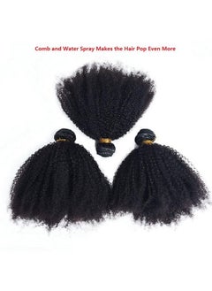 Mongolian Afro Kinky Curly Bundles Human Hair (10 10 10 Inch) 4B 4C Afro Kinky Bulk Human Hair Bundles For Black Women Unprocessed Virgin Hair Extensions Afro Curly Weave Bundles Natural Color - pzsku/Z760A8986296863E8A654Z/45/_/1719064818/d7e08764-3469-4886-86db-10859c13b703