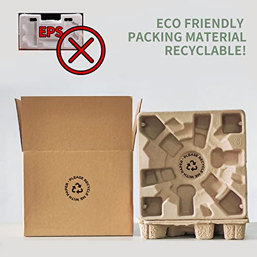 I-Cook ICOOK USC-65-OP001BL 6.5 Quart Slow Cooker,Aluminium Sear/Sauté Stew Pot Stovetop safe,Dishwasher Safe,Glass Lid,Adjustable Temp,Food Warmer(Blue) - Image 5