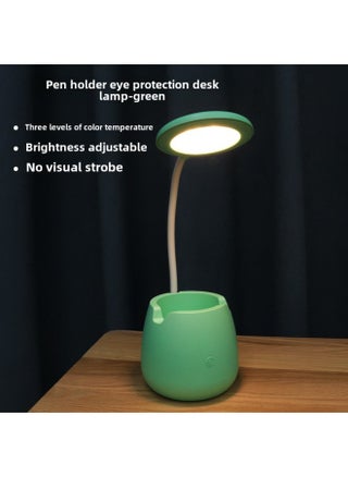 Creative Pen Container Folding Desk Lamp USB Charging Eye Protection Night Light LED Storage Learning Reading Small Desk Lamp-Colour:Green-Size:250 Ma (single White Light/three Levels Of Dimming) - pzsku/Z760AB10ACEF973CE5356Z/45/1746224768/bdb74bd1-e150-41d2-b16b-e8ce1e6fc685
