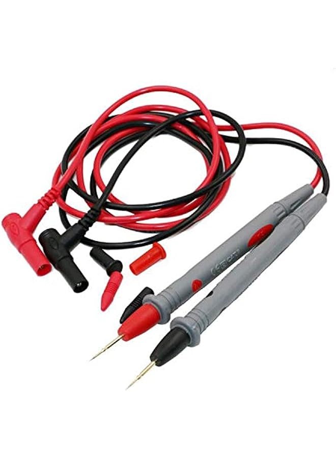 1 Pair Universal Probe Test Leads Pin For Digital Multimeter Needle Tip Meter Multi Meter Tester Lead Probe Wire Pen Cable 20A