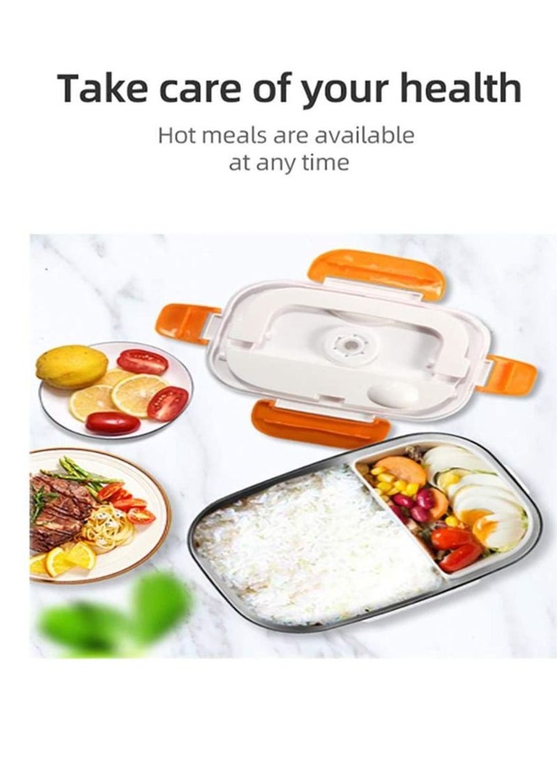 Multi-functional Portable Electric Heating Lunch Box With Removable Stainless Steel Container  - Image 4