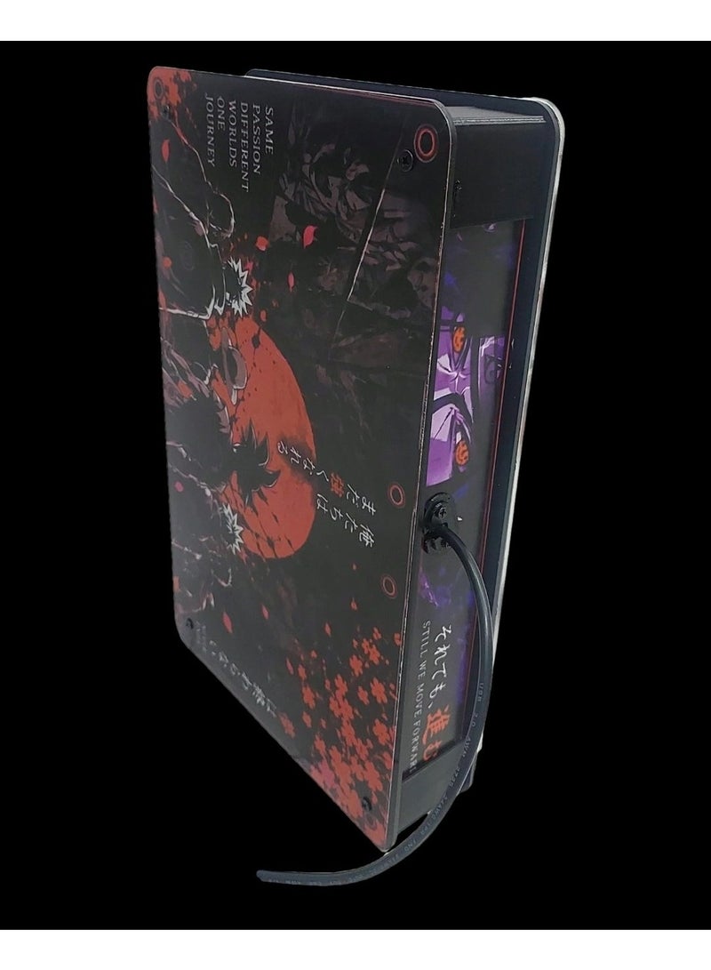 عصا ألعاب أركيد Arcade Forge بذراع كوري ولوحة Brook Gen-5X الأصلية – PS5 وXbox وSwitch وPC – رسومات أنمي مخصصة - Image 3