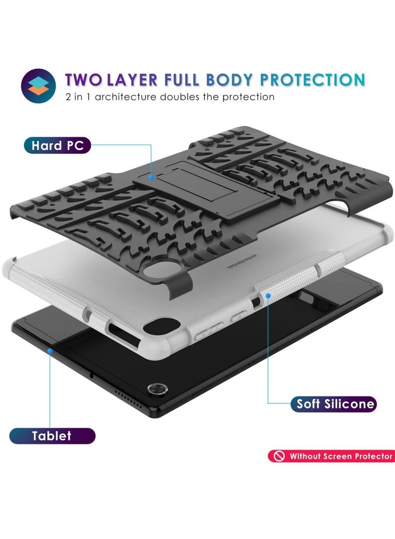 URBBKING Protective Case with Stand Kickstand for Lenovo Tab K10 TB-X6C6L TB-X6C6F TB-X6C6X White  - Image 2
