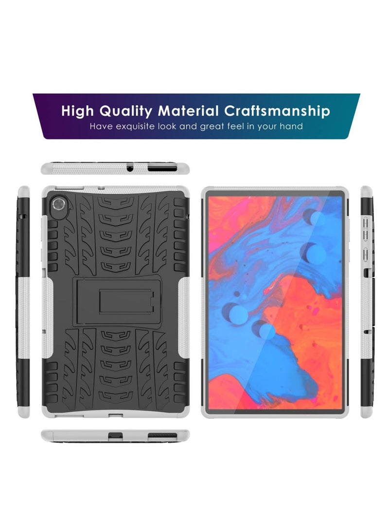 URBBKING Protective Case with Stand Kickstand for Lenovo Tab K10 TB-X6C6L TB-X6C6F TB-X6C6X White  - Image 3