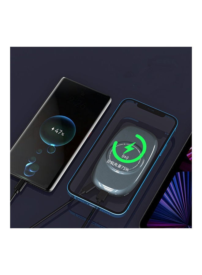 Raxoom 10000.0 mAh Magnetic Power Bank For iPhone 12/12 Pro/12 Pro Max Green - Image 5
