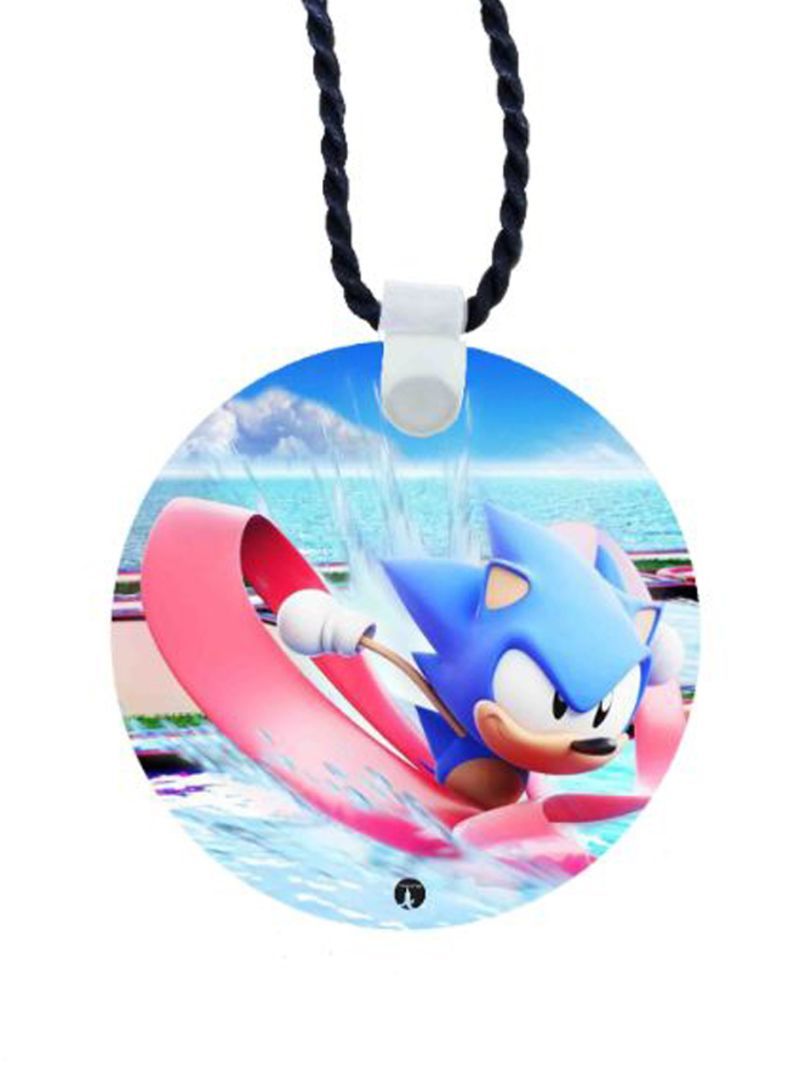 RKN Sonic Printed Car Mirror Pendant - Image 1