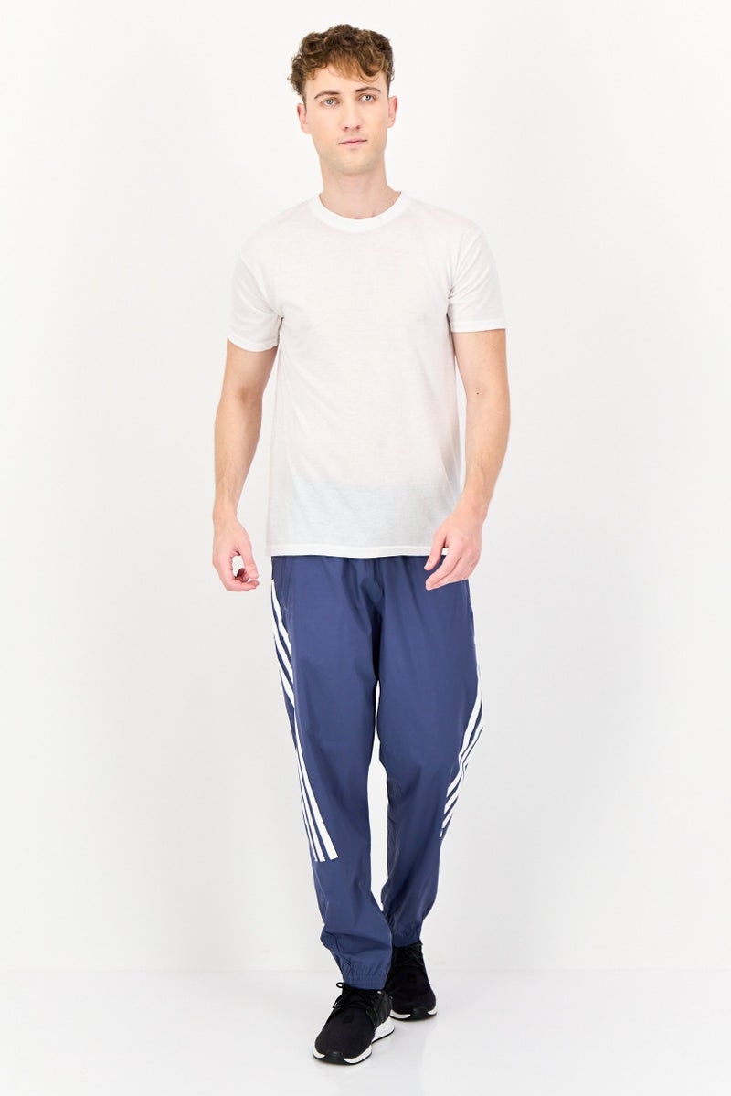 Adidas Men Regular Fit Outdoor Track pants, Slate Blue - Image 4