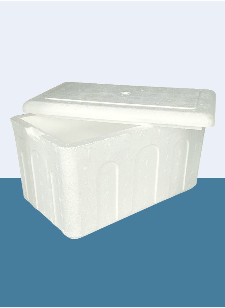 Ayda Ice Box Thermocol Chiller Tray wiht Lid 60 Liter 55X35X36cm 