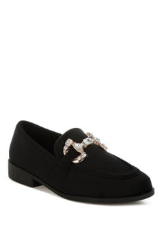 Diamante Embellished Horsebit Loafers in Black - pzsku/Z760B17EEA32731DB1870Z/45/_/1730264845/bc074ad6-16ab-48e2-85e4-3024ce8a221f