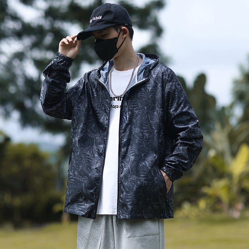Sun Protection Clothing For Men Summer Sun Protection Clothing For Men Student Couple Hooded Outdoor Fishing Jacket Ultra-Thin - Image 4