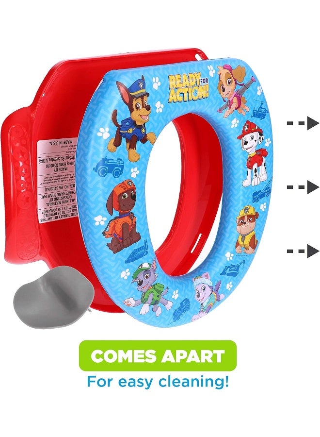Nickelodeon PAW Patrol "Rescue Pups" Soft Potty Seat and Potty Training Seat - Soft Cushion, Baby Potty Training, Safe, Easy to Clean - Image 3