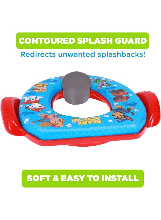 Nickelodeon PAW Patrol "Rescue Pups" Soft Potty Seat and Potty Training Seat - Soft Cushion, Baby Potty Training, Safe, Easy to Clean - Image 5