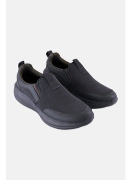 Algspar Men Slip On Casual Shoes, Dark Grey  - Image 1