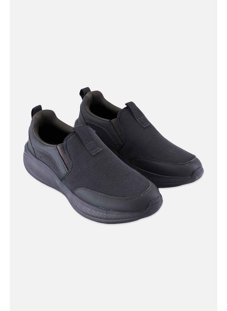 Algspar Men Slip On Casual Shoes, Dark Grey  - Image 1