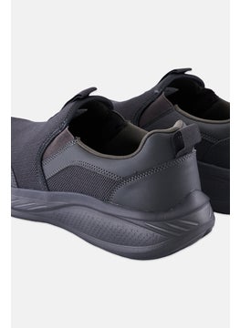 Algspar Men Slip On Casual Shoes, Dark Grey  - Image 4