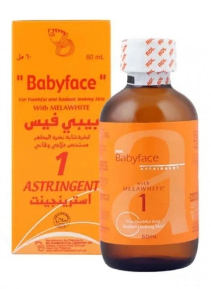 Serum Babyface 1 Astringent With Melawhite 60 ml - pzsku/Z760B4D2F90AB17BA5776Z/45/_/1717682964/4c90f87f-fd76-4350-93b8-ad8b1548a3b9