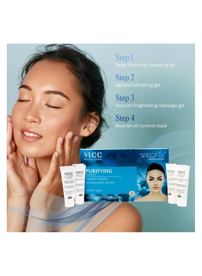 VLCC Specifix Skin Purifying Facial Kit, 50g - Image 3