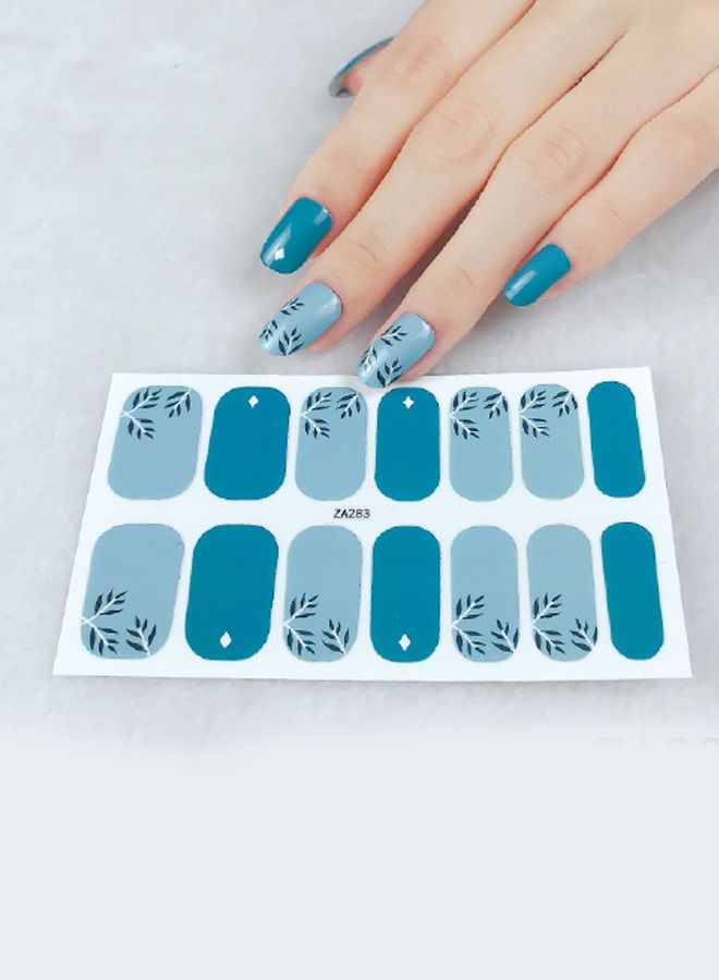 14-Piece Fashion Nails Stickers