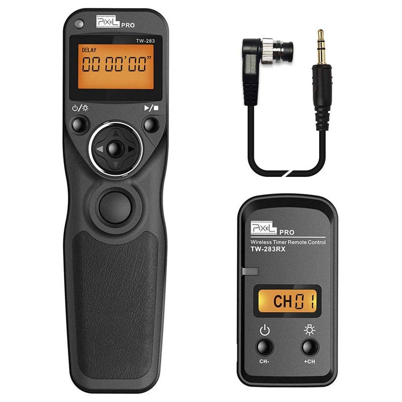 Pixel TW-283 DC0 Wireless Camrea Shutter Release Remote Control Compatible for Nikon Cameras D800 D810 D850 D700 D500 D300 - Image 1