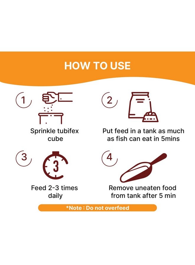 Boltze طعام أسماك توبيفكس المجفف بالتجميد 50 جرام لجميع مراحل الحياة طعام أسماك الأحواض المائية (50 جرام) - Image 5