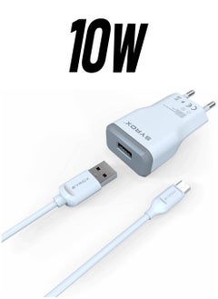 Eu-39-Huawei Ascend P6 Compatible 2.0 Ampere Charger with Micro USB Port + Cable Charger - J15