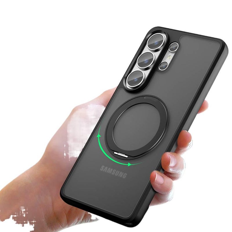 Protective Case | Strong Magnetic | Shockproof Cover for Samsung Galaxy A16 | Matte Black PC | Drop Protection - Image 4