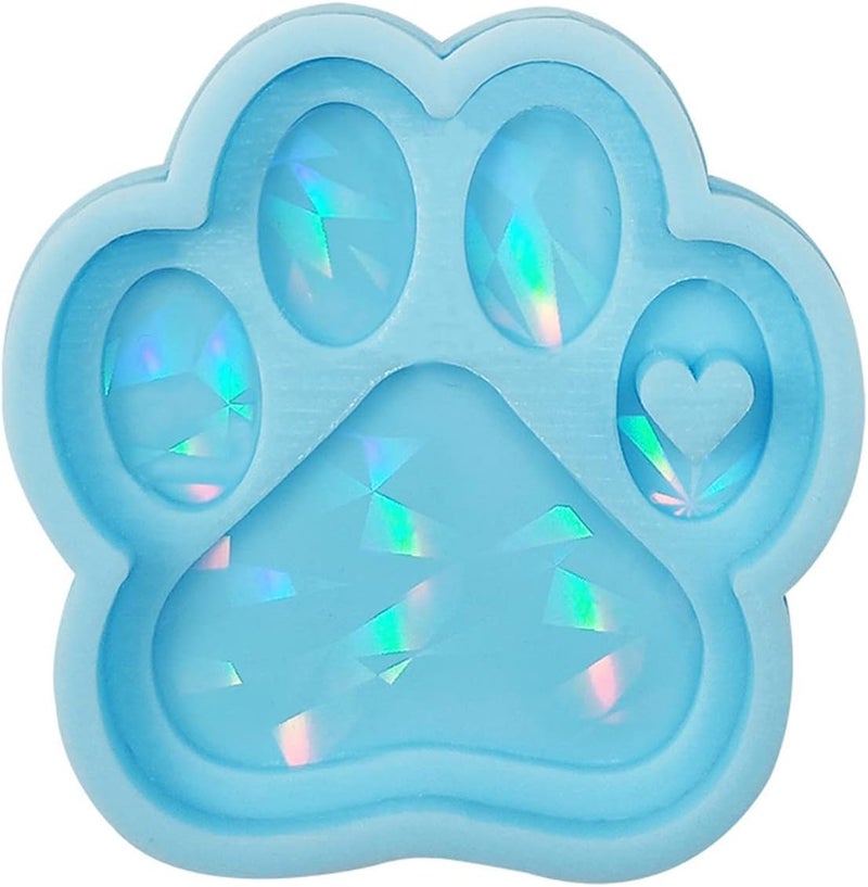 Keychain Silicone Resin Mold, Heart Silicone for Epoxy Casting for Pendant Jewelry Making Pendant - Image 1
