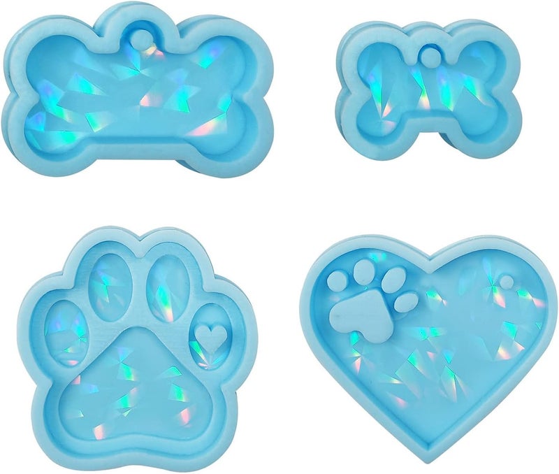 Keychain Silicone Resin Mold, Heart Silicone for Epoxy Casting for Pendant Jewelry Making Pendant - Image 4