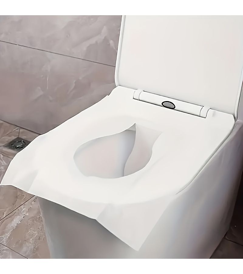 Flushable Toilet Seat Covers Pack Of 10 - Image 2