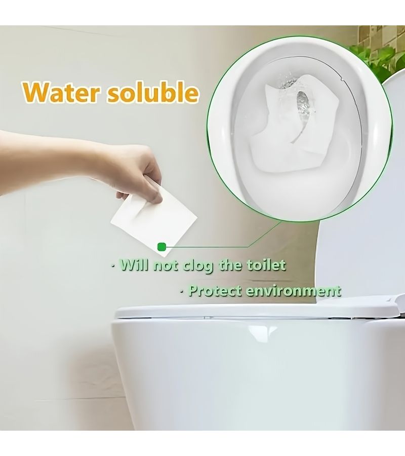 Flushable Toilet Seat Covers Pack Of 10 - Image 1