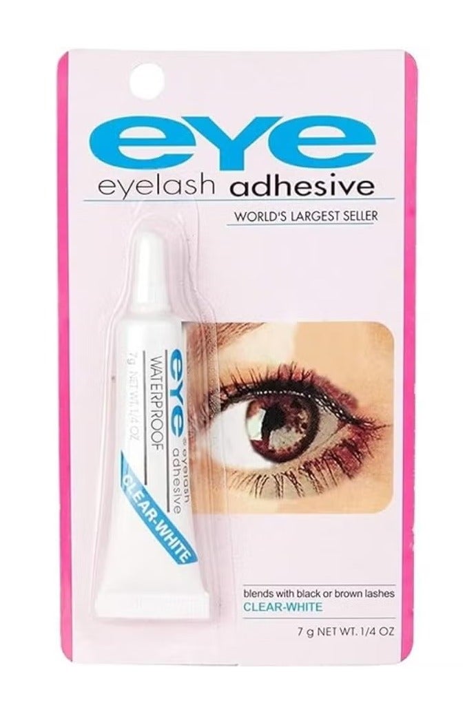 Eye Waterproof Adhesive Eyelashes Glue White - Image 1
