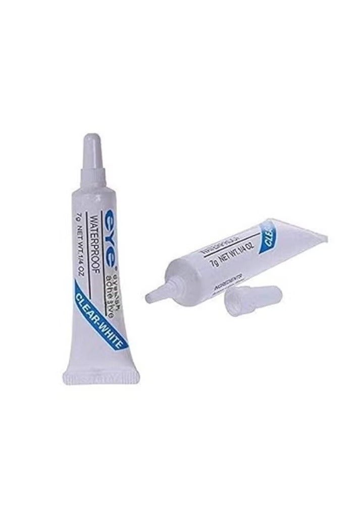 Eye Waterproof Adhesive Eyelashes Glue White - Image 2
