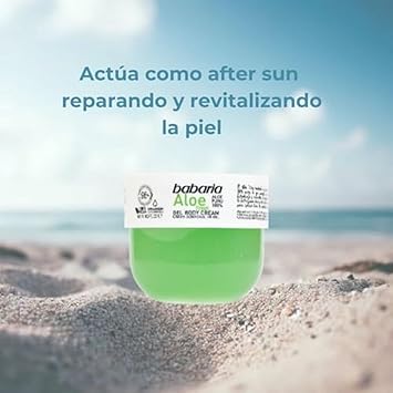 Babaria Babaria Crema Corporal en Gel Aloe Vera Puro 100 400 ml - Image 2