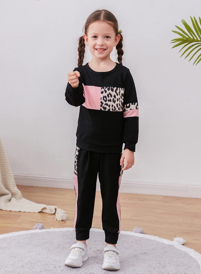 WESIDOM Baby Girl Clothes Sets, 2pcs Autumn Long Sleeve Clothes Outfits Toddler Girl Sweater Sets - Image 3