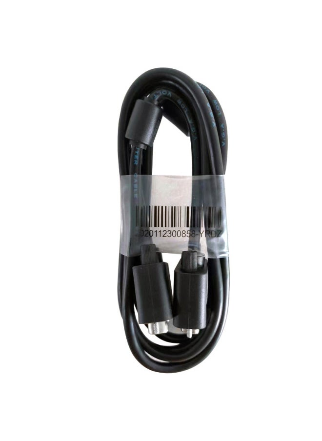 Generic - For Dell Original VGA Line 1.5 Meters Double Shield VAG HD Line 4 + 5VGA Video Line 1.5 Meters-Color:Black-Line Length:1.5 M - Image 1