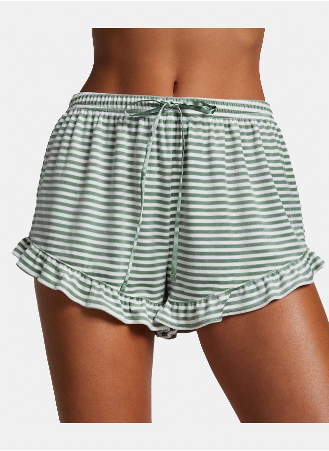 hunkemoller Velvet Pajama Shorts  - Image 5