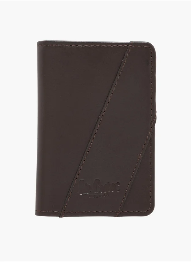 Lee Cooper Men's Solid Bi-Fold Cardholder