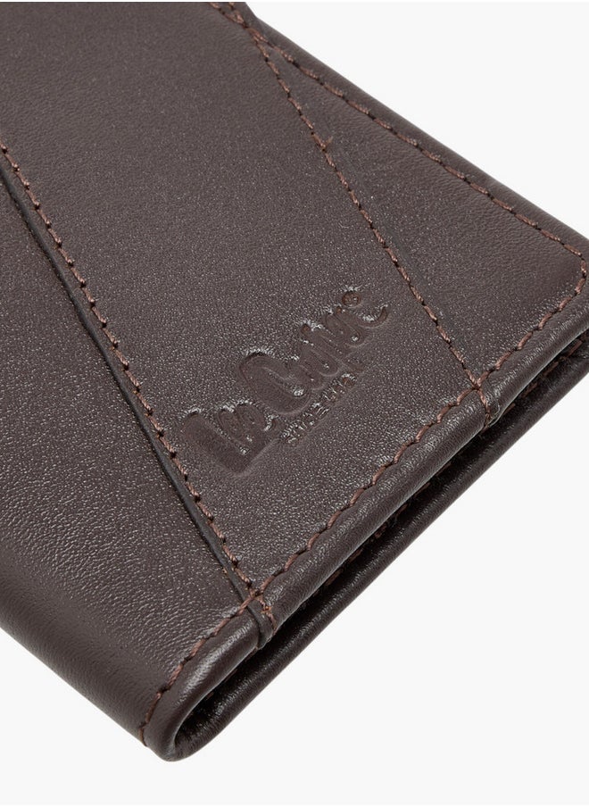 Lee Cooper Men's Solid Bi-Fold Cardholder  - Image 4