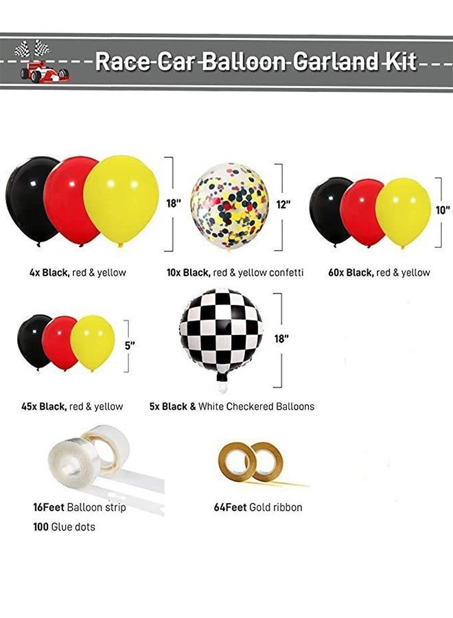 DUNISO 126 pcs Black and Gold Balloons Garland Arch Kit Black Metal Gold and Metallic Confetti Gold Balloons for Shower Birthday Wedding Bachelorette Party Decorations Supplies Anniversary - Image 5