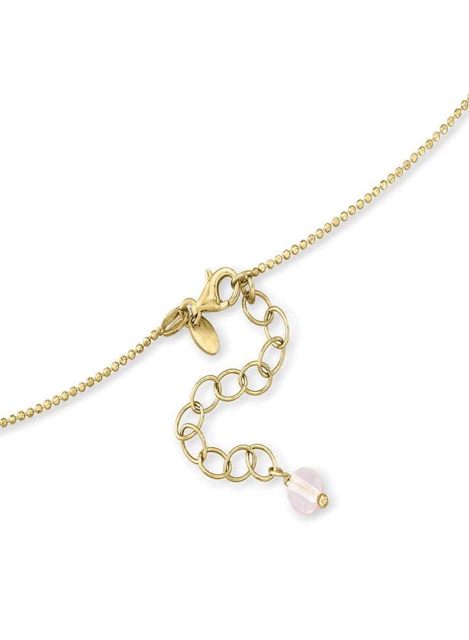 Ross-Simons Italian Red and Pink Murano Glass Heart Necklace in 18kt Gold Over Sterling. 18 inches - Image 3