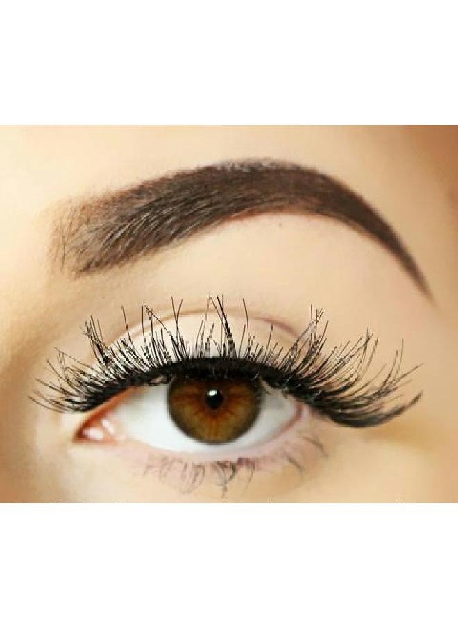 Rima Beauty Lashes - Human HAIR Black # 06 - Image 1