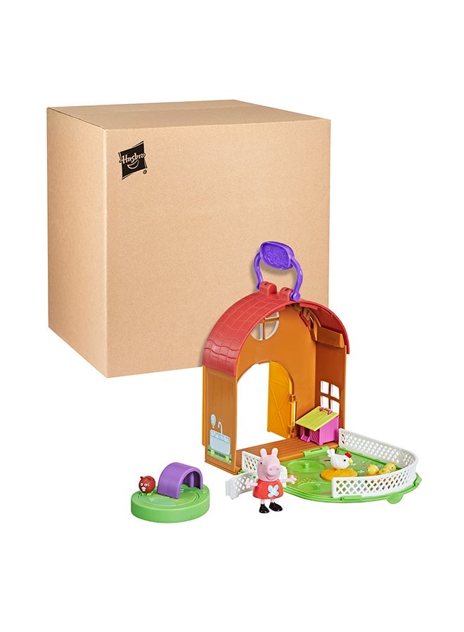 NIBEMINENT Peppa’s Adventures Petting Farm Fun Playset Preschool Toy, Includes 1 Figure And 4 Accessories, Ages 3 Up - Image 5