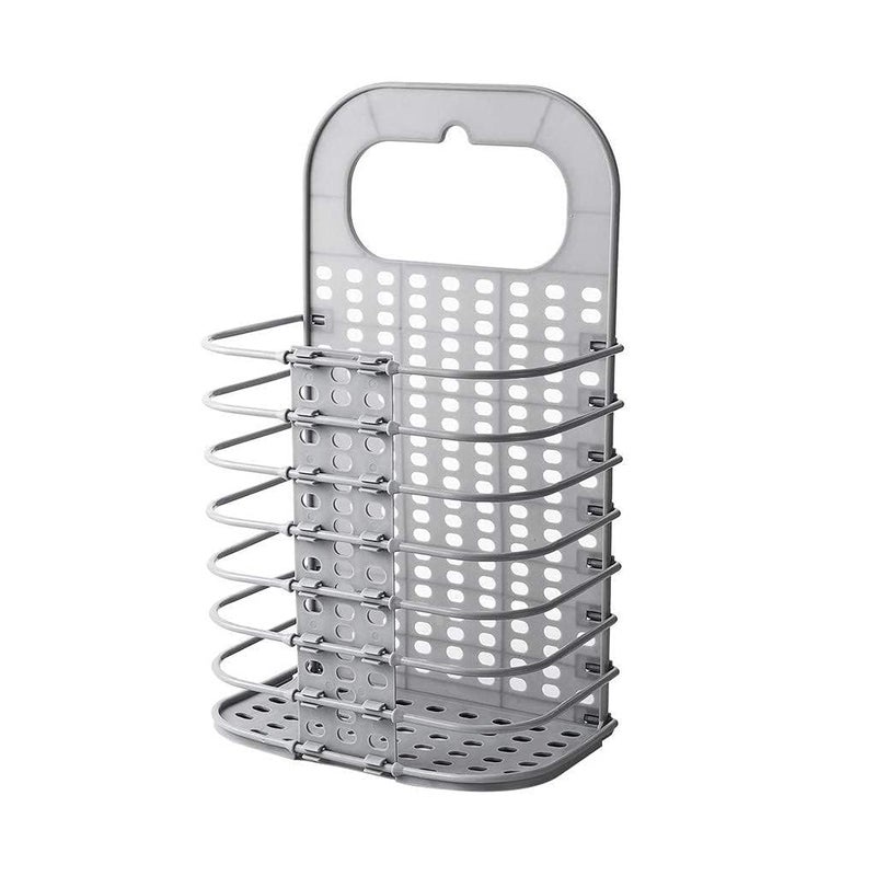 CREDSY Home Hotel Usable Tool Plastic Foldable Household Wall Hanging Laundry Bin BasketLaundry Hamper Bag for Dirty Clothes - Image 1