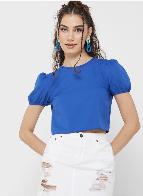 Urban Minx Puff Sleeve Top
