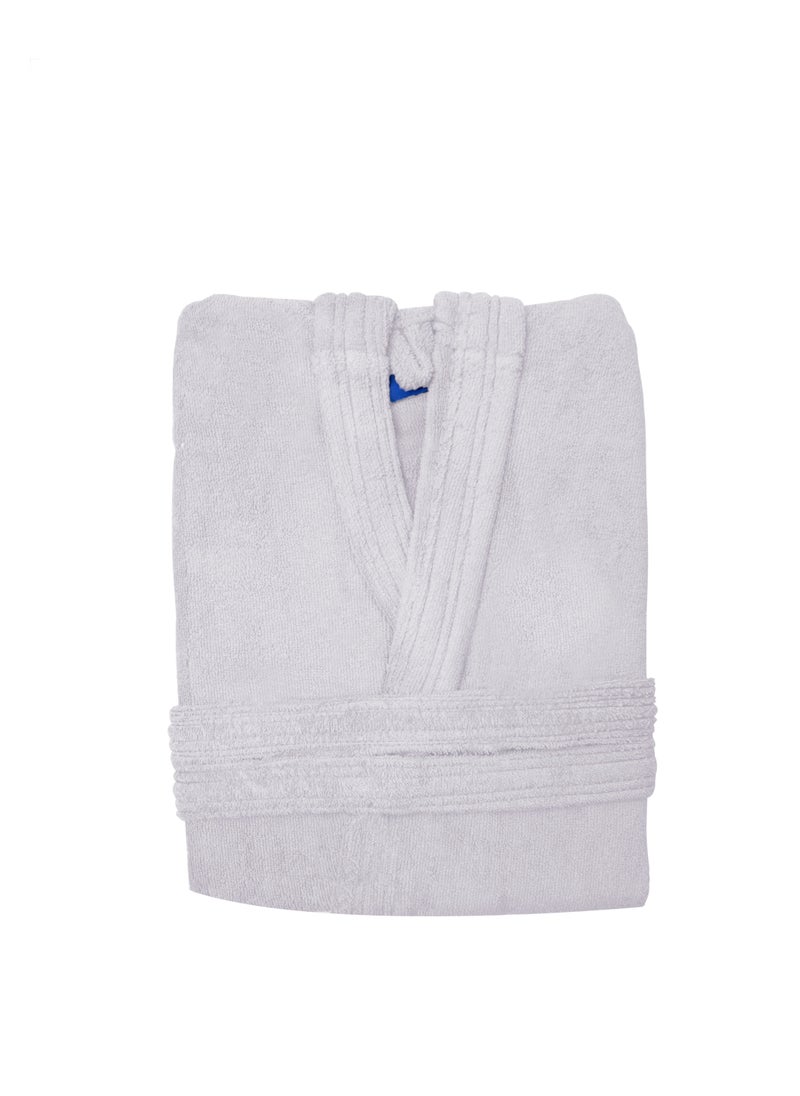 Banotex - Egyptian Cotton Bathrobe for Unisex with Bow and Slipper and Waist Belt - Image 1