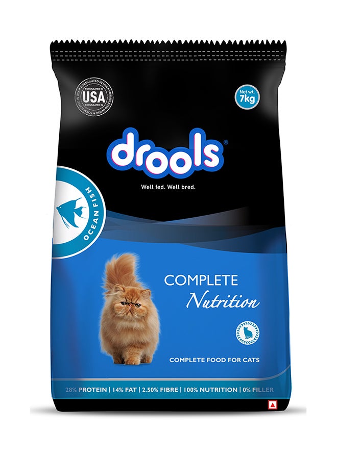 Drools طعام جاف للقطط البالغة - سمك المحيط - Image 1