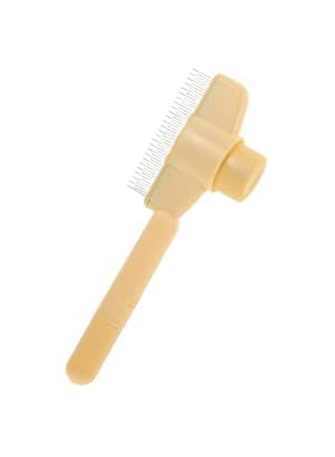 Ergonomic Cat Grooming Comb with Massage Function Easy Shedding Brush Detangling Fur - Image 1