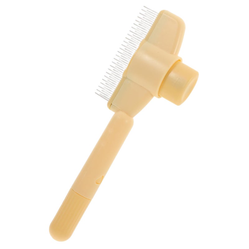 Ergonomic Cat Grooming Comb with Massage Function Easy Shedding Brush Detangling Fur - Image 2