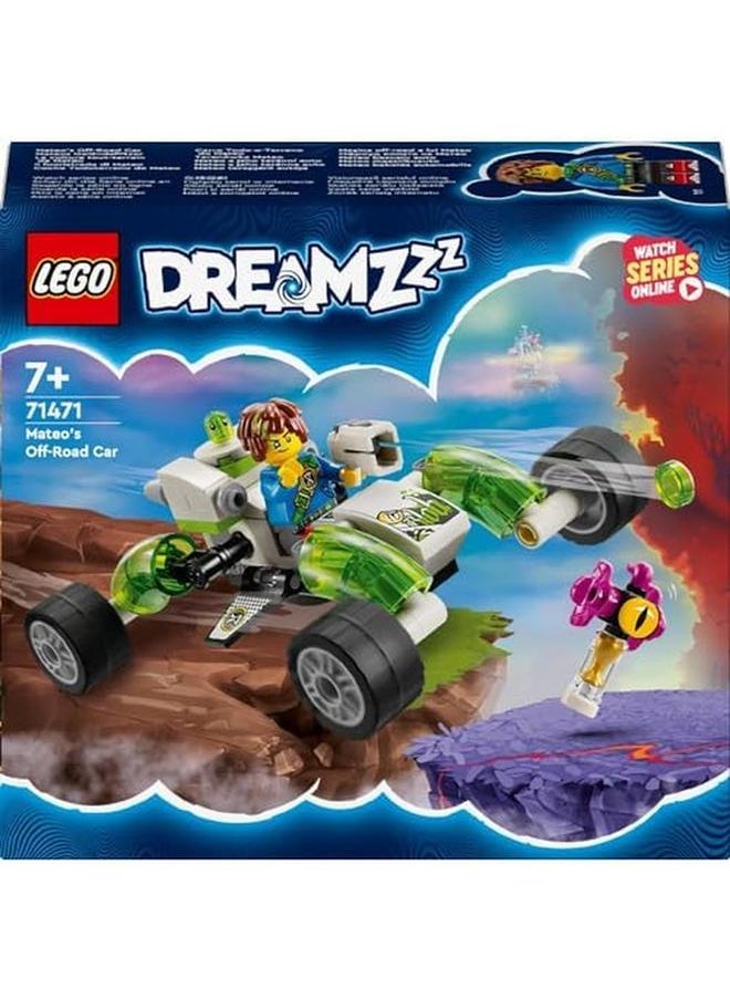 LEGO - Dreamzzz Mateo'S Off Road Car 71471 Building Blocks Toy Car Set Toys For Boys Girls And Kids 94 Pieces - Image 1