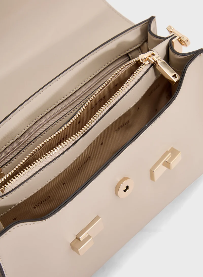جس Eco Aldith Top Handle Flap
